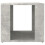 Berkfield Bedside Table Concrete Grey 41x40x36 cm Engineered Wood 5
