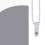Berkfield Shower Roller Blind 60x240 cm Fabric Width 56 cm 8