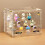 3 Tier Acrylic Display Case for Figures, Stackable Clear Display Box with Dustproof Cover and Durable Acrylic Build 1