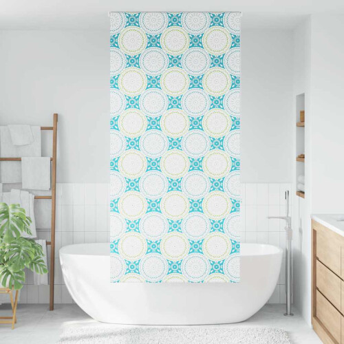 Berkfield Shower Roller Blind 100x240 cm Fabric Width 96 cm 1
