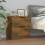 Berkfield Bedside Cabinets 2 pcs Smoked Oak Engineered Wood 3