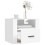 Berkfield Wall-mounted Bedside Cabinets 2 pcs White 50x36x40 cm 4