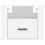 Berkfield Wall-mounted Bedside Cabinets 2 pcs White 50x36x40 cm 6