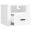 Berkfield Wall-mounted Bedside Cabinets 2 pcs White 50x36x40 cm 7