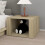 Berkfield Bedside Table Sonoma Oak 57x55x36 cm Engineered Wood 3