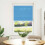 Berkfield Pleated Blind Blue 80x150 cm Fabric Width 79.4 cm Polyester 2