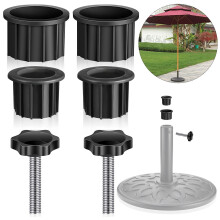 Harupink plastic patio umbrella base 3.53 gal