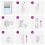Berkfield Pleated Blind Blue 85x200 cm Fabric Width 84.4 cm Polyester 7