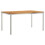 Berkfield DiningTable Brown 150 x 90 x 75 cm Solid Acacia Wood 2