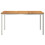 Berkfield DiningTable Brown 150 x 90 x 75 cm Solid Acacia Wood 5