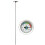 ZUARFY50cm Rustfrit Stål Kompost Jord Termometer Celsius Have 1