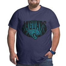 Jaguars Herr Stora och Långa Sport Korta Fotbollslag Logo Ärm för