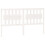 Berkfield Bed Headboard White 165.5x4x100 cm Solid Wood Pine 2