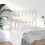 Berkfield Bed Headboard White 95.5x4x100 cm Solid Wood Pine 4