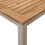 Berkfield DiningTable Brown 150 x 90 x 75 cm Solid Teak Wood 8