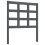 Berkfield Bed Headboard Grey 80.5x4x100 cm Solid Wood Pine 2