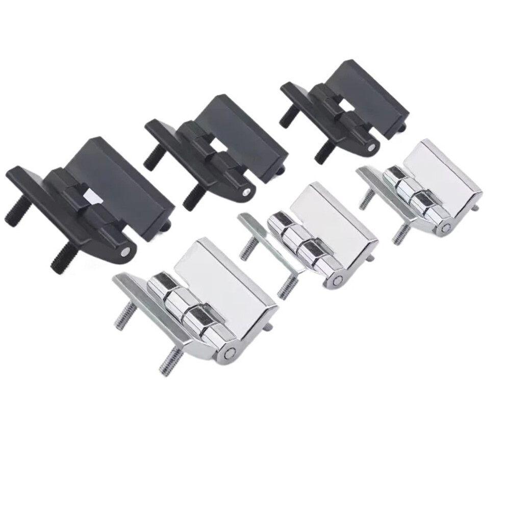 Cl209 Industrial Cabinet Hinge Black 60X60mm Zinc Alloy Gate Hinge With Secure Stud Pivot 9351714838955