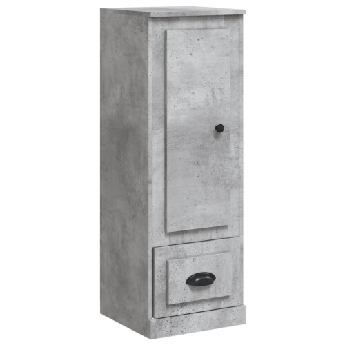 Berkfield Highboard Concrete Grey 36x35.5x103.5 cm Engineered Wood 1
