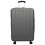Berkfield Suitcase Folding Dark grey 50 x 30 x 76 cm ABS Plastic 3