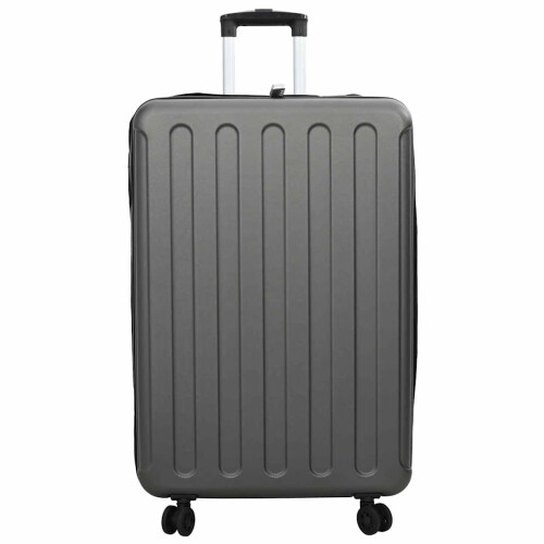 Berkfield Suitcase Folding Dark grey 50 x 30 x 76 cm ABS Plastic 2