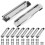 10 stk. utklippstavleklips, monterbare hardboardklips, store, solide klips 1
