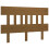 Berkfield Bed Headboard Honey Brown 203.5x3x81 cm Solid Wood Pine 2