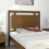 Berkfield Bed Headboard Honey Brown 105.5x4x100 cm Solid Pine Wood 3