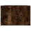 Berkfield Bedside Table Smoked Oak 57x55x36 cm Engineered Wood 6