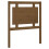 Berkfield Bed Headboard Honey Brown 80.5x4x100 cm Solid Pine Wood 2