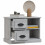 Berkfield Bedside Cabinet Grey Sonoma 60x35.5x45 cm 5