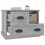 Berkfield Bedside Cabinet Concrete Grey 60x39x45 cm 5