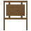 Berkfield Bed Headboard Honey Brown 80.5x4x100 cm Solid Pine Wood 4
