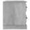 Berkfield Bedside Cabinet Concrete Grey 60x39x45 cm 8