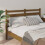 Berkfield Bed Headboard Honey Brown 186x4x100 cm Solid Wood Pine 3