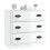 Berkfield Sideboard High Gloss White 70x35.5x67.5 cm Engineered Wood 8