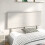 Berkfield Bed Headboard White 144x6x82.5 cm Solid Wood Pine 4