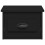 Berkfield Wall-mounted Bedside Cabinet Black 41.5x36x28cm 6