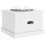 Berkfield Coffee Table White 50x50x35 cm Engineered Wood 4