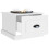 Berkfield Coffee Table White 50x50x35 cm Engineered Wood 5