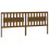 Berkfield Bed Headboard Honey Brown 205.5x4x100 cm Solid Wood Pine 2