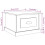 Berkfield Coffee Table White 50x50x35 cm Engineered Wood 10