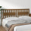 Berkfield Bed Headboard Honey Brown 205.5x4x100 cm Solid Wood Pine 4