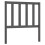 Berkfield Bed Headboard Grey 106x4x100 cm Solid Wood Pine 2