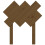 Berkfield Bed Headboard Honey Brown 72.5x3x81 cm Solid Wood Pine 4