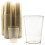 100 Disposable Gold Powder Plastic Cup Making Plastic Cup Flat Bottom Cup Ice Cream Cup Wedding Cup Party Cup 1