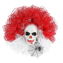 Halloween Wreaths Clown Masks Decorative Door Hangings Festival Face Wall Party Decoration Props
