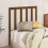 Berkfield Bed Headboard Honey Brown 81x4x100 cm Solid Wood Pine 3
