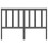 Berkfield Bed Headboard Grey 126x4x100 cm Solid Wood Pine 4