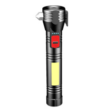 Venkovní multifunkční hasičská pochodeň s USB konektorem, řezačkami ohně a...