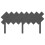 Berkfield Bed Headboard Grey 159.5x3x80.5 cm Solid Wood Pine 4